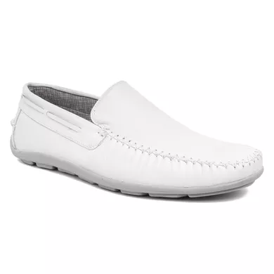 SAPATO MASCULINO MOCASSIM NOYON BRANCO - Bernatoni Calçados