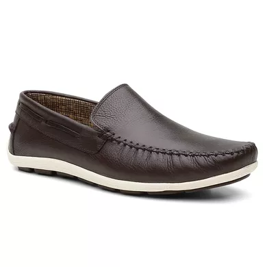 SAPATO MASCULINO MOCASSIM NOYON CAFÉ - Bernatoni Calçados