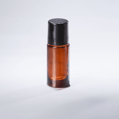 Frasco de Vidro Âmbar Roll-on Desodorante 50ml - Aroma Acessórios