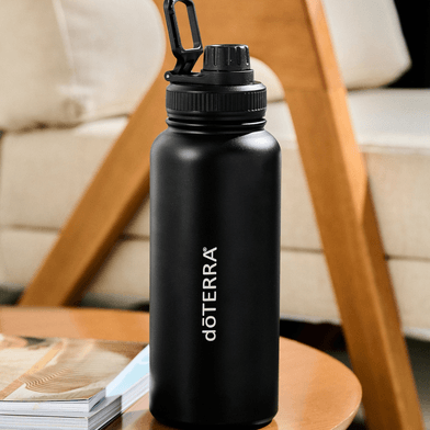 Garrafa 1L Titan Preto - Aroma Acessórios