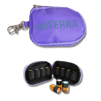 Estojo Cairo dōTERRA Para Amostras - 1ML ou 2ML Cor:Lilás - Aroma Acessórios
