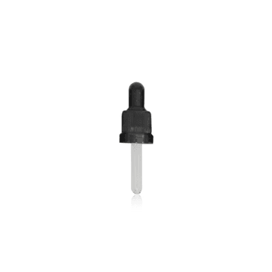 Tampa Conta-Gotas Para Frasco de 15ml Kit c/5 - Preta Lacre - Aroma Acessórios