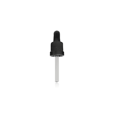 Tampa Conta-Gotas Para Frasco de 20ml Kit c/5 - Preta Lacre - Aroma Acessórios