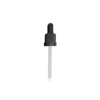 Tampa Conta-Gotas Para Frasco de 50ml Kit c/5 - Preta Lacre - Aroma Acessórios