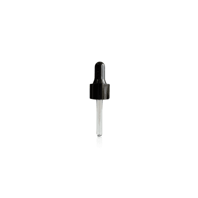 Tampa Conta-Gotas Para Frasco de 10ml Kit c/5 - Preta - Aroma Acessórios
