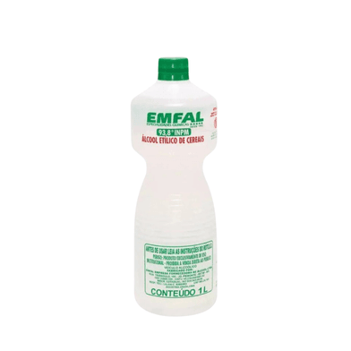 Álcool De Cereais 93,8° 1L - Aroma Acessórios
