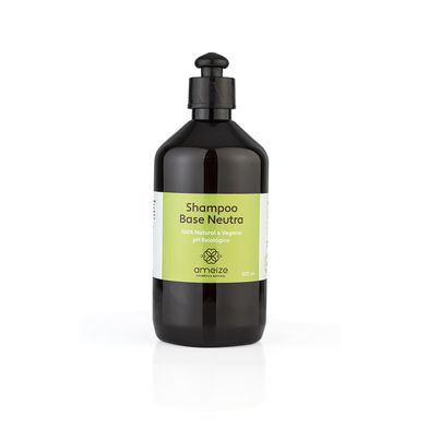 Shampoo Neutro Para Personalizar 100% Natural e Vegano 500ml - Aroma Acessórios