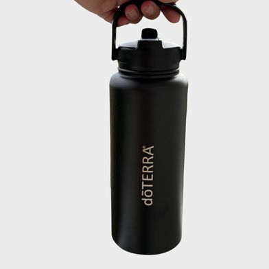 Garrafa New Ártico 1L Preta - Aroma Acessórios