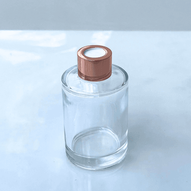 Frasco Aromatizador De Vidro Redondo Incolor 100ml - Rosé - Aroma Acessórios
