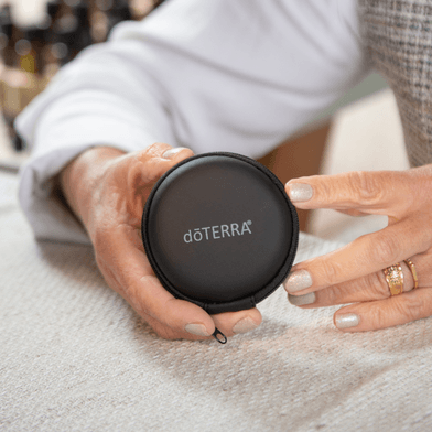 Estojo Baby dōTERRA Para 8 Mini Frascos - Preto - Aroma Acessórios