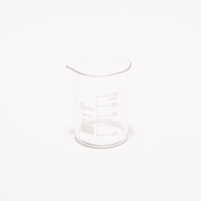 Copo Becker De Vidro - 50ML - Aroma Acessórios