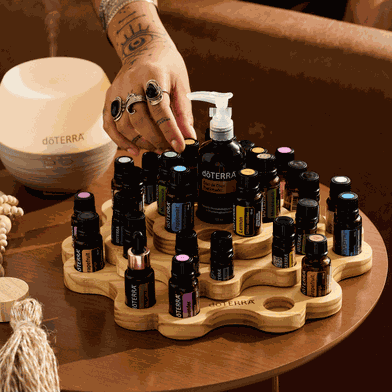 Porta Frascos Londres dōTERRA Para 33 Frascos - Aroma Acessórios