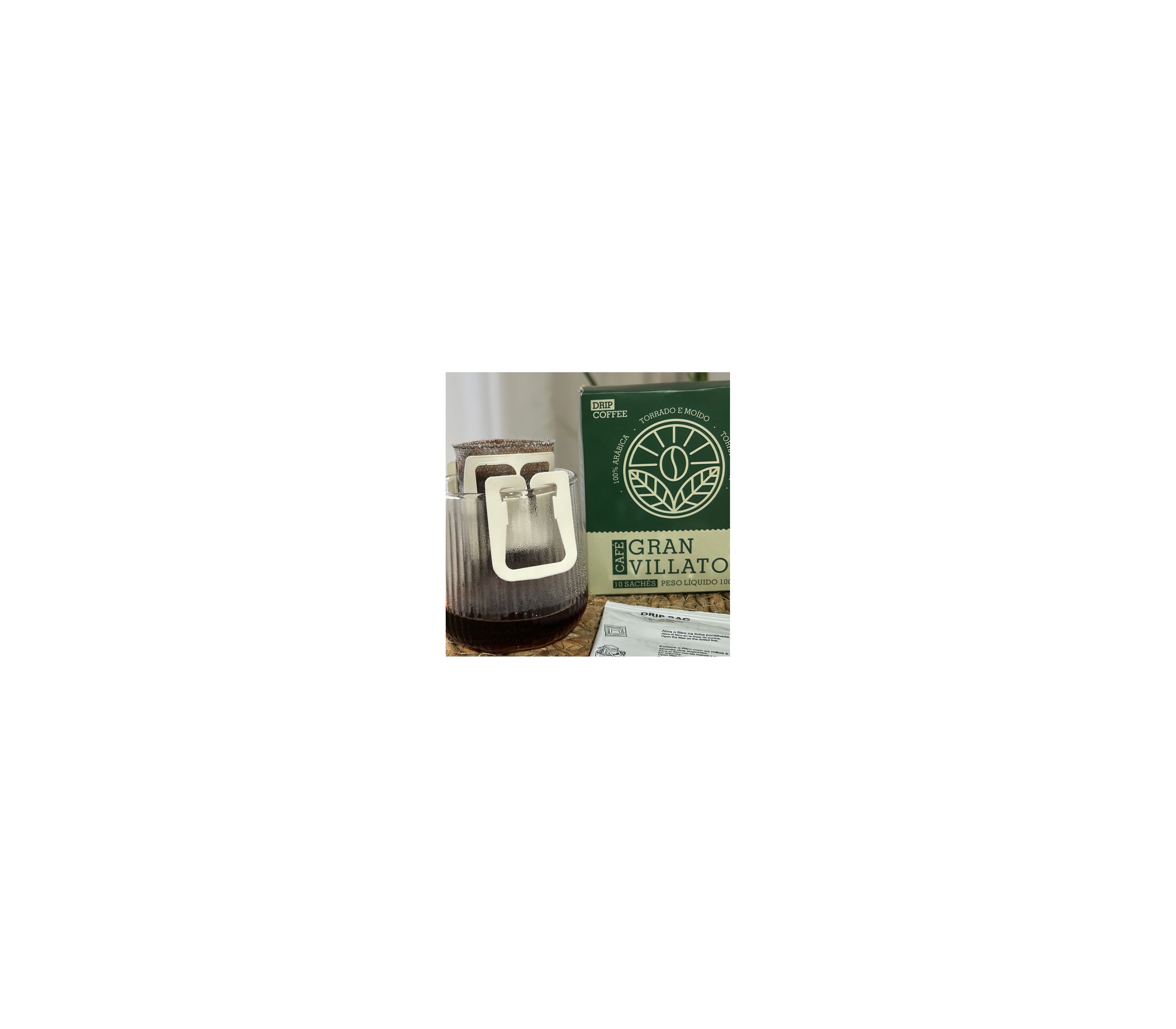 Drip Coffe | Gourmet |10 sachês - Café Gran Villato
