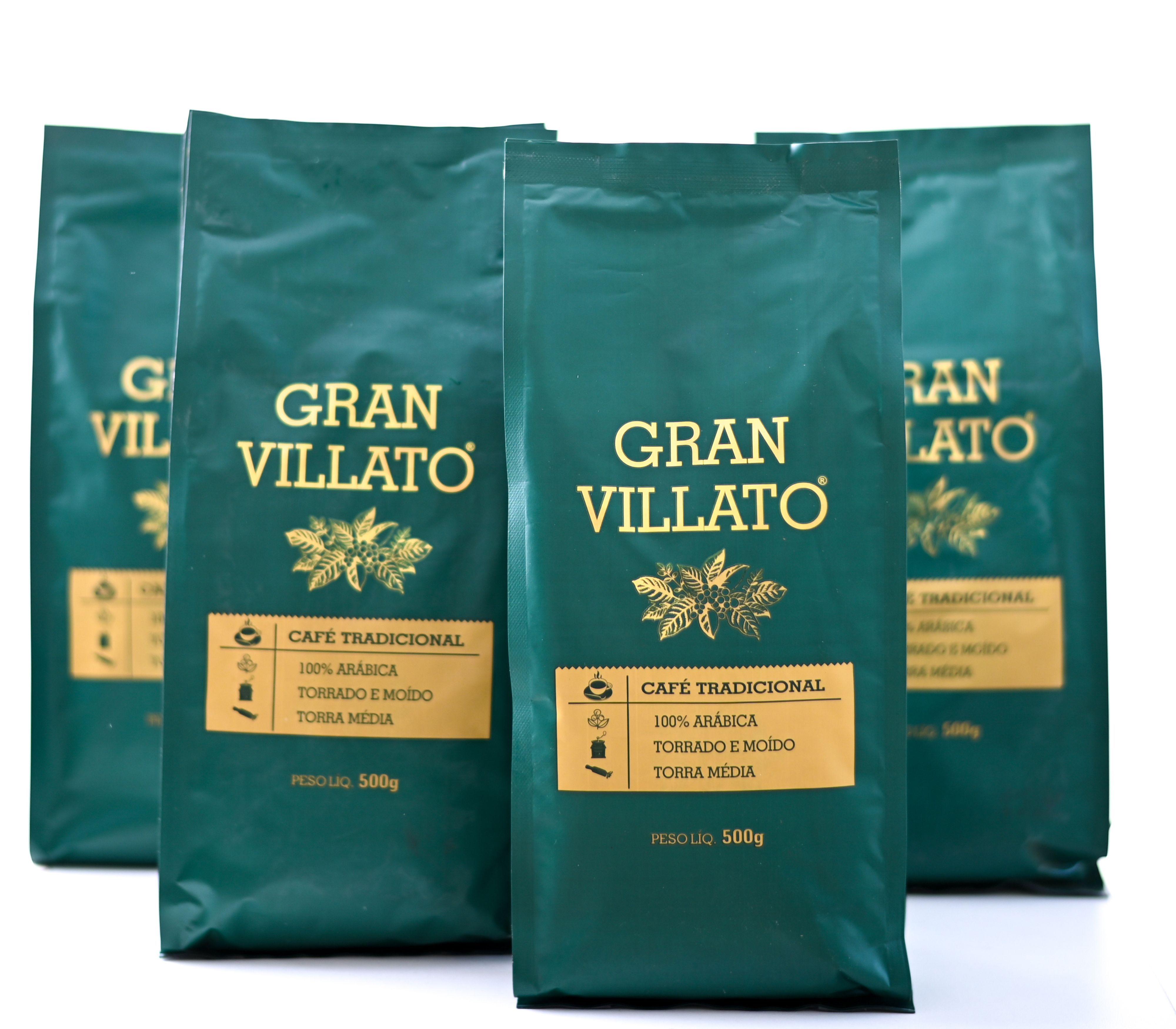 Kit com 4 Cafés Especiais Torrado em Grãos Copia - Café Gran Villato