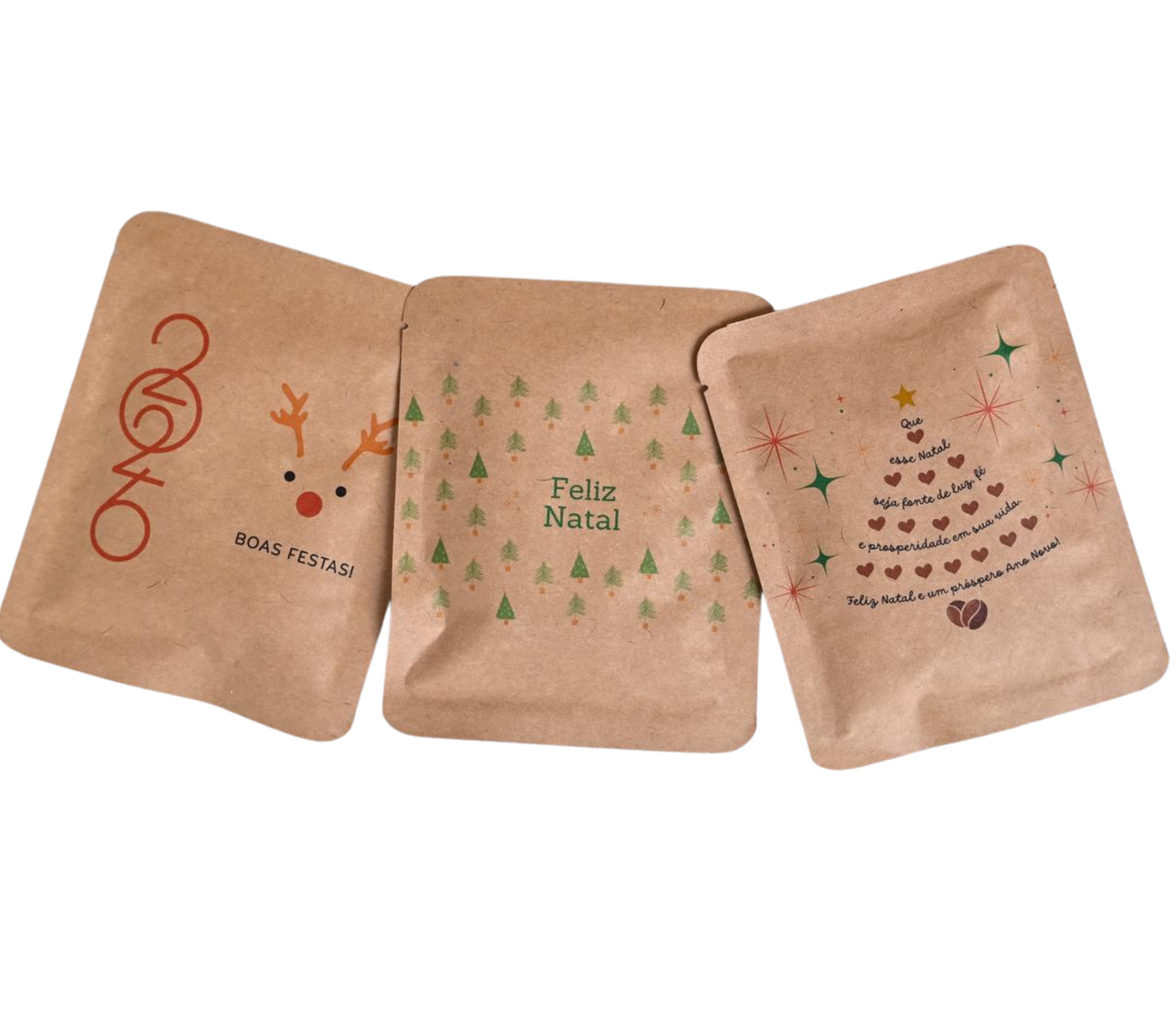 Kit com 3 - Drip Coffee Natalino - Café Gran Villato