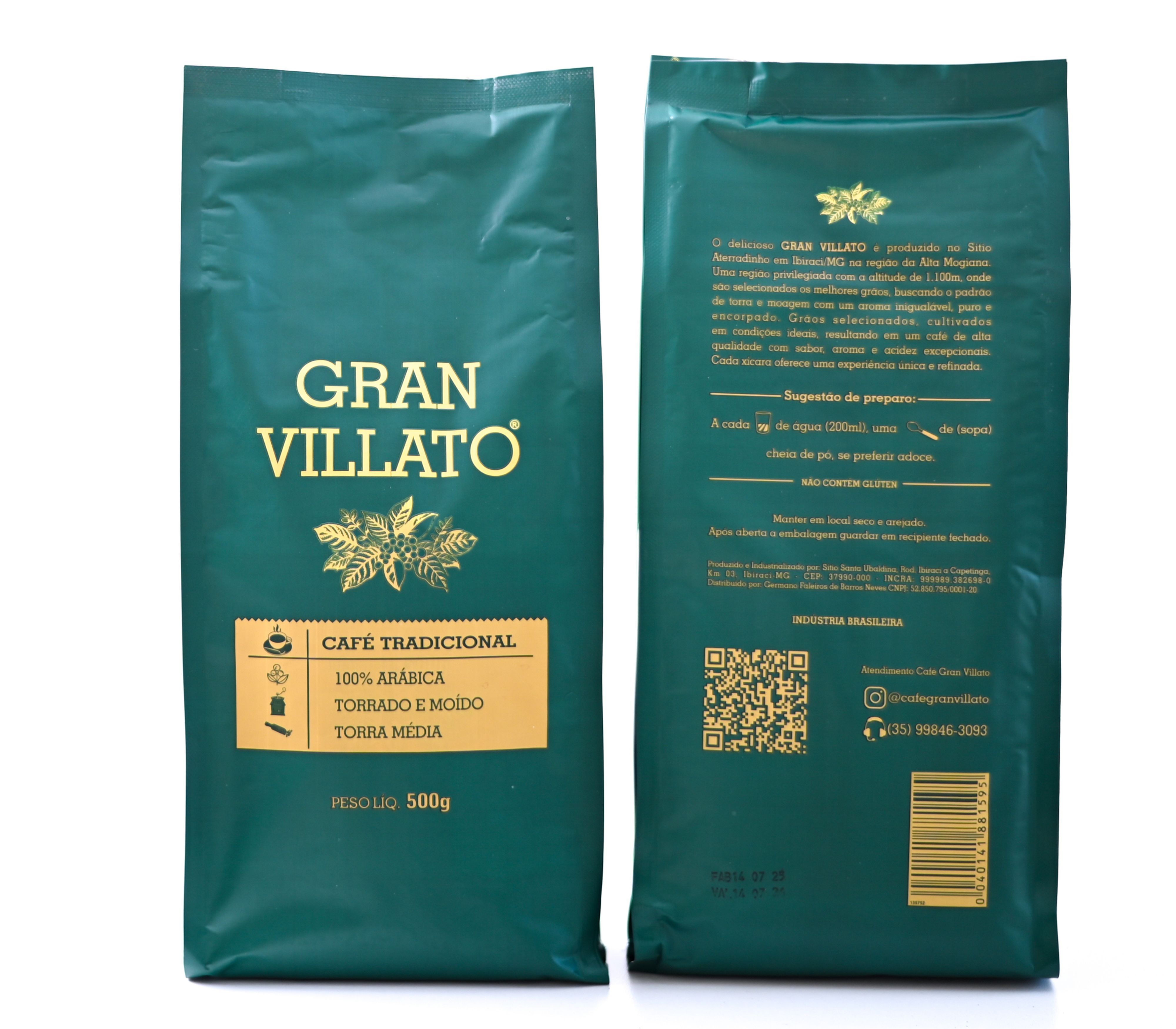 Cafe Tradicional 500g - Café Gran Villato
