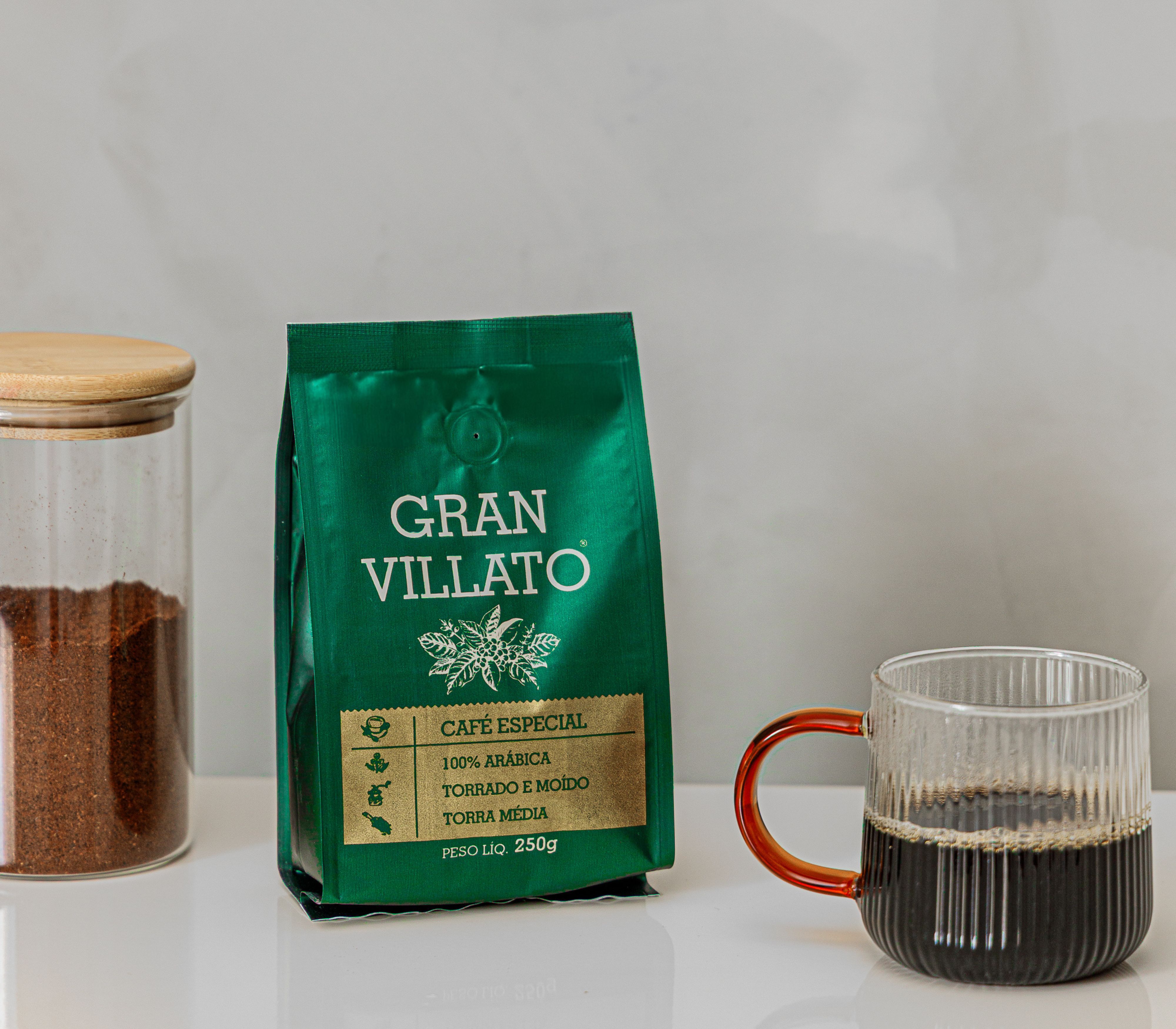 Café Especial Torrado e Moído 250g - Café Gran Villato