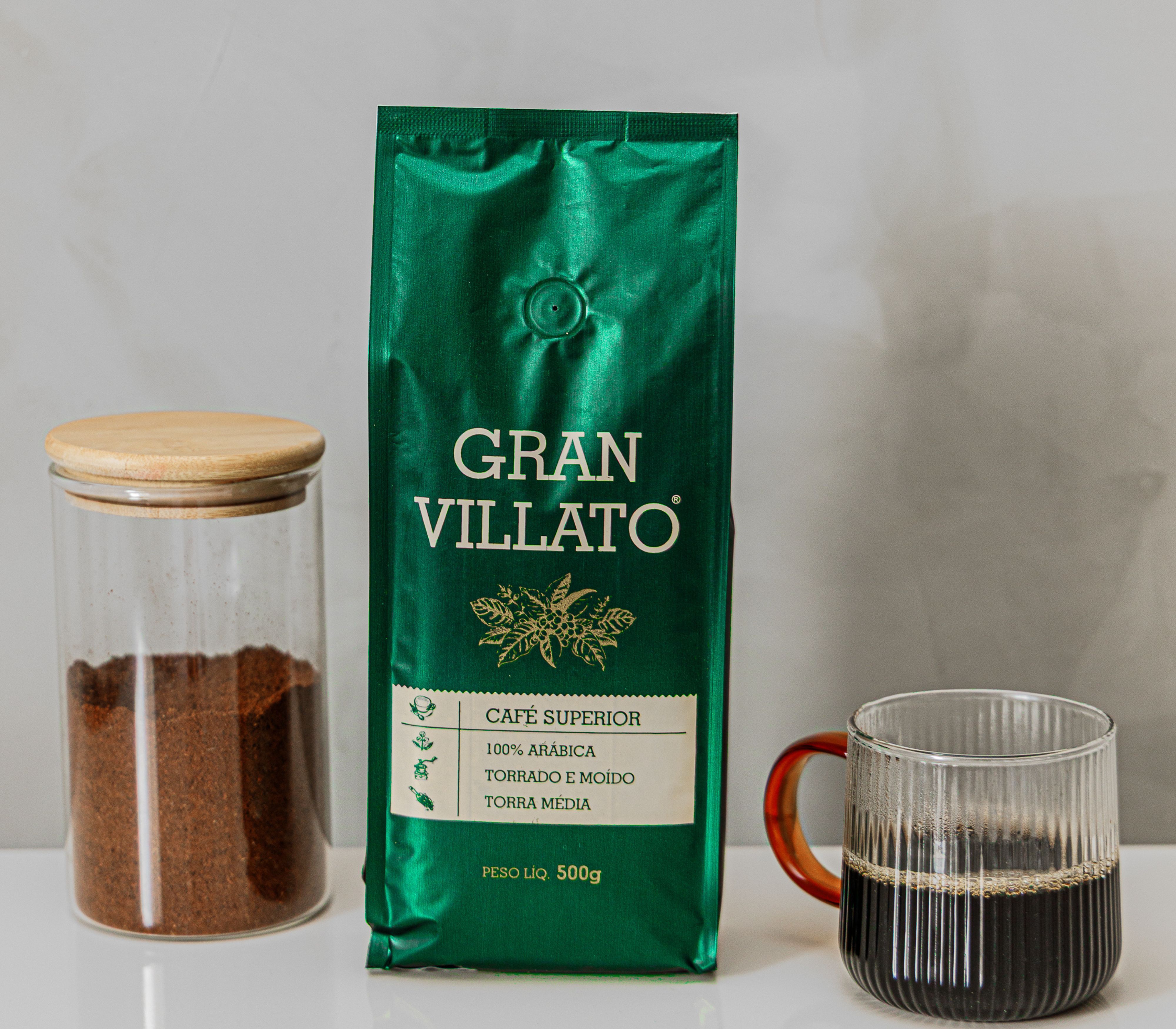 Café Gourmet Torrado e Moído 500g - Café Gran Villato