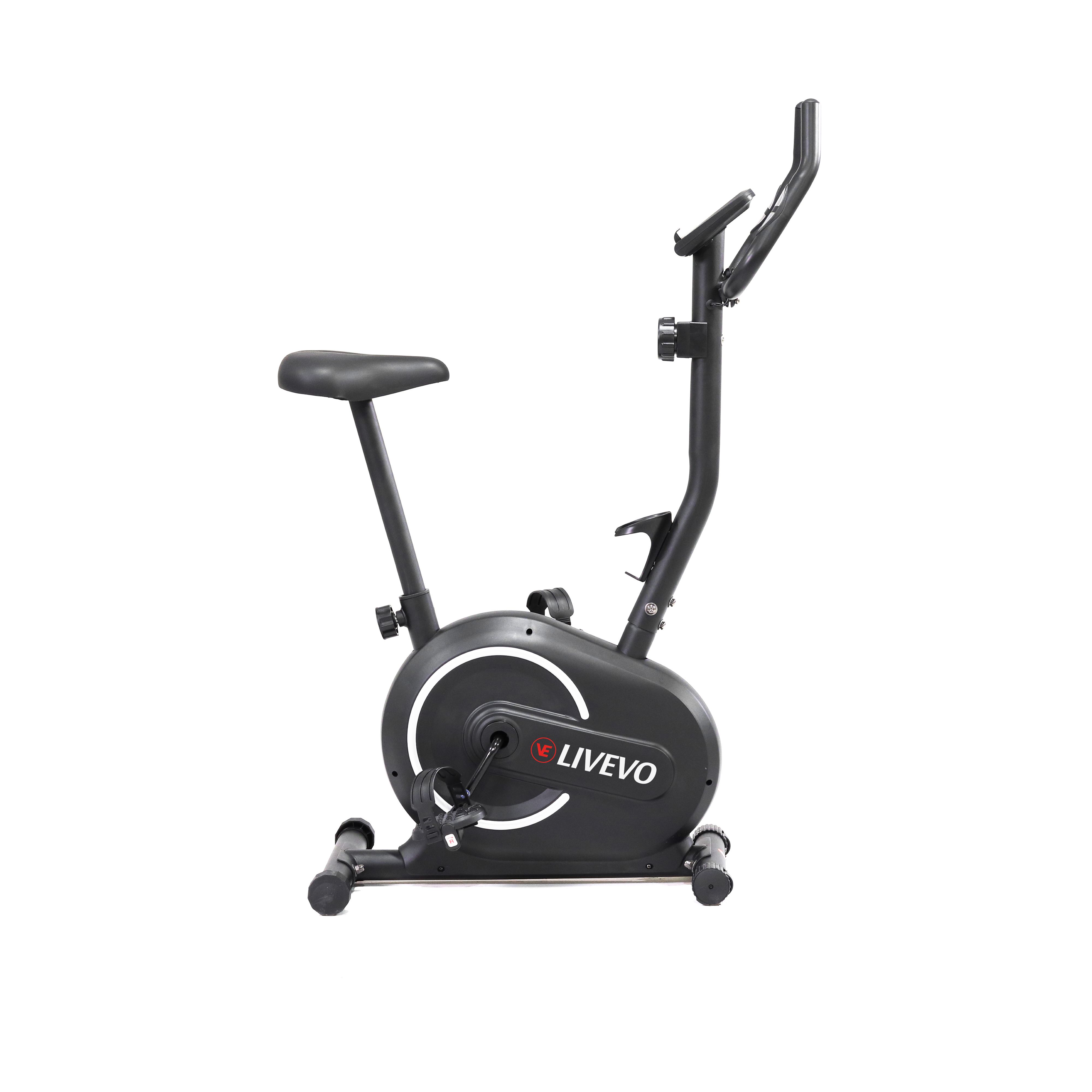 Bicicleta Vertical LV-V200 Connect - Preta | Livev... - VAI DE CARDIO
