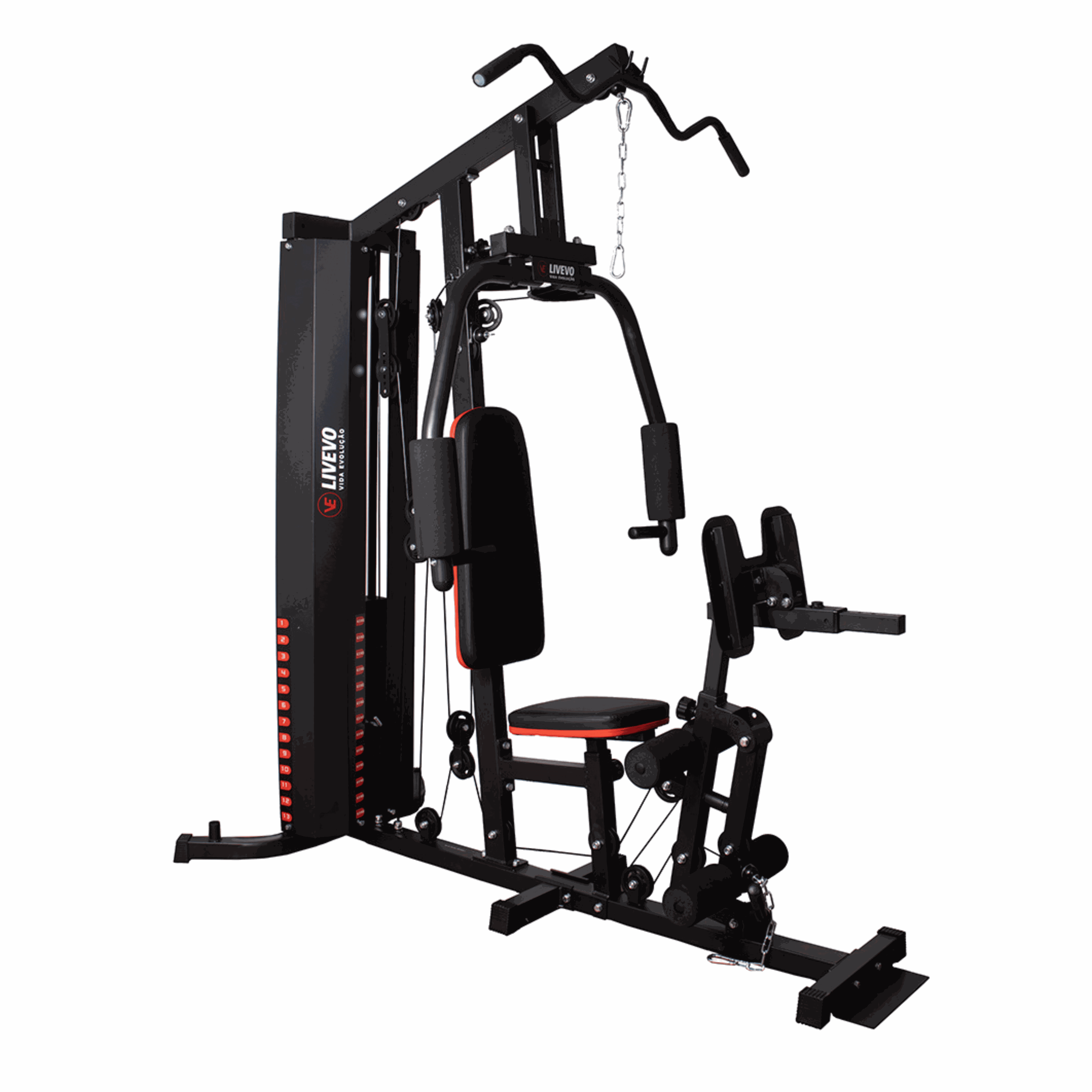 Estação de Musculação Start LV-ET200 | Livevo - L... - VAI DE CARDIO