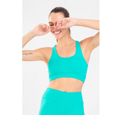 Top Nadador Fitness - Verde laguna