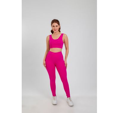 Calça Legging Feminina Básica - Rosa Pink