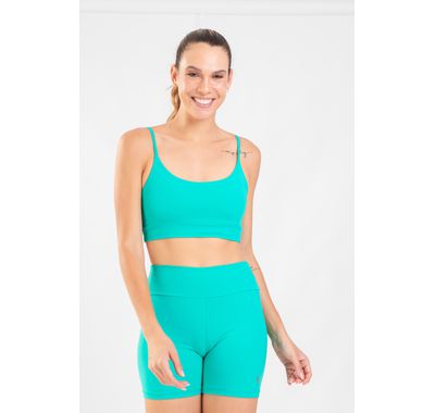 Top Alcinha Fitness - Verde Laguna