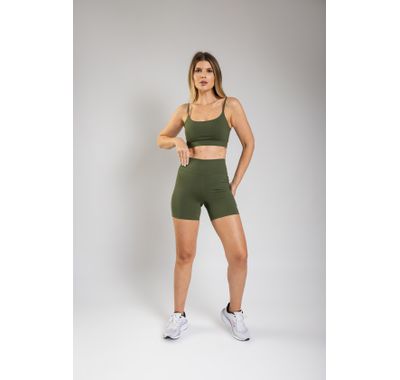 Short Basic Feminino - Verde Musgo