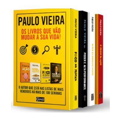 Box - Paulo Vieira - 4 Volumes