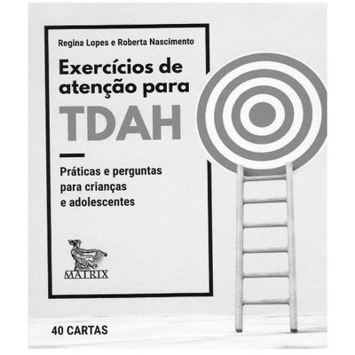 Cartas-Livro: Exercícios de atenção para TDAH