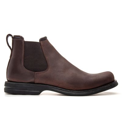 BOTA CHELSEA COMFORT COURO HIDROFUGADO CAFÉ - COUROWEST