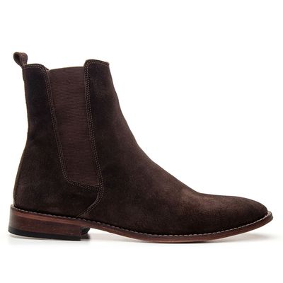 BOTA CHELSEA CLÁSSICA CANO LONGO CAMURÇA CAFÉ - COUROWEST