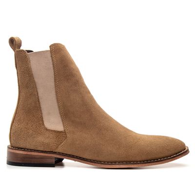 BOTA CHELSEA CLÁSSICA CANO LONGO CAMURÇA AREIA - COUROWEST
