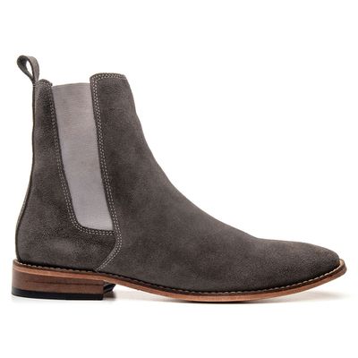 BOTA CHELSEA CLÁSSICA CANO LONGO CAMURÇA CINZA - COUROWEST
