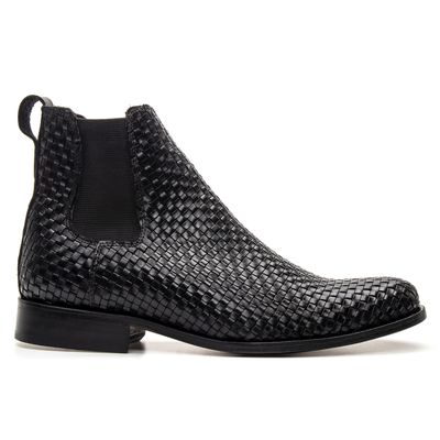 BOTA CHELSEA COURO TRICÊ NOBRE PRETO - COUROWEST