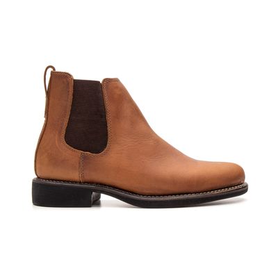 BOTA CHELSEA INFANTIL HIDROFUGADO CARAMELO - COUROWEST