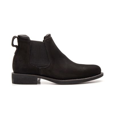 BOTA ALMOFADA INFANTIL NOBUCK PRETO - COUROWEST