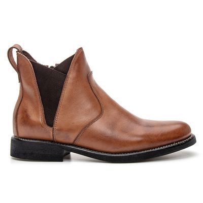 BOTA CHELSEA FEMININA PARIS NOBRE WHISKY - COUROWEST