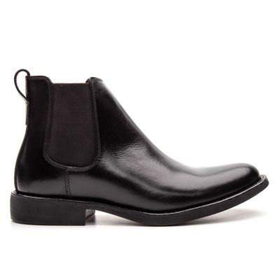 BOTA CHELSEA FEMININA NOBRE PRETO - COUROWEST