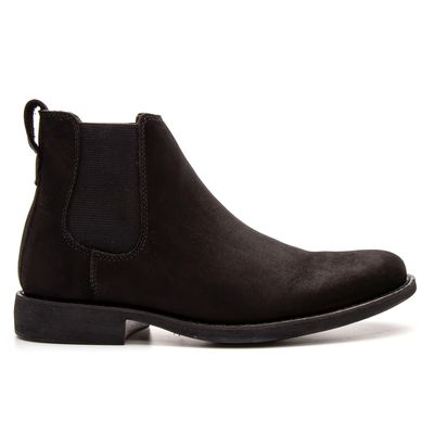 BOTA CHELSEA FEMININA NOBUCK PRETO - COUROWEST