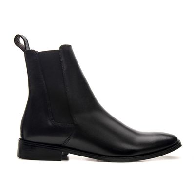 BOTA CHELSEA CLÁSSICA CANO LONGO NOBRE PRETO - COUROWEST