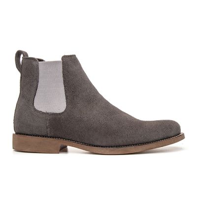 BOTA CHELSEA ANATÔMICA CAMURÇA CINZA - COUROWEST