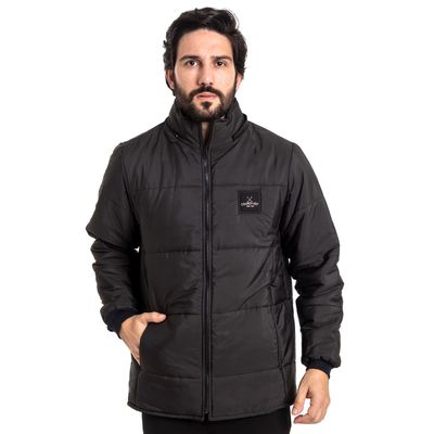 JAQUETA PUFFER MASCULINA COUROWEST PRETA - COUROWEST