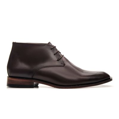 SAPATO SOCIAL CANO LONGO COURO NOBRE CAFÉ - COUROWEST