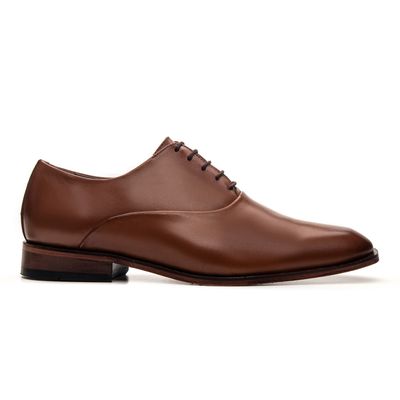 SAPATO SOCIAL OXFORD COURO NOBRE WHISKY - COUROWEST