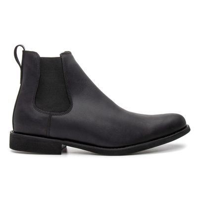 BOTA CHELSEA ANATÔMICA COURO HIDROFUGADO PRETO - COUROWEST