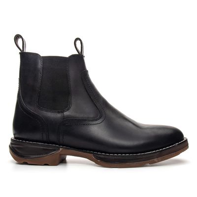 BOTA DALLAS JUMP COURO HIDROFUGADO PRETO - COUROWEST