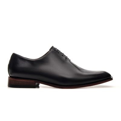 SAPATO SOCIAL WHOLECUT COURO NOBRE PRETO - COUROWEST