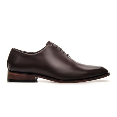 SAPATO SOCIAL WHOLECUT COURO NOBRE CAFÉ - COUROWEST