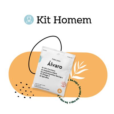 Kit Homem Becaps
